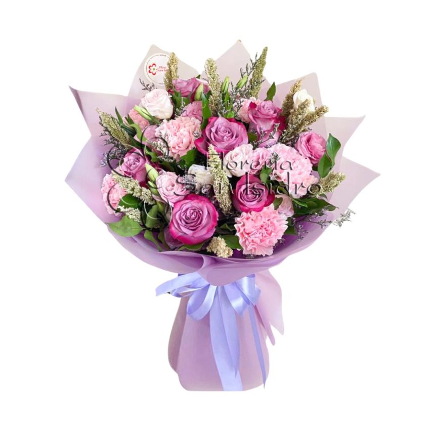 ramo-de-flores-lilas-floreria-san-isidro